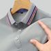 Men's Summer New Business Polo Shirt Turn-Down Collar Ice Silk Quick-Dry Short Sleeve T-Shirt Men_desvips.com