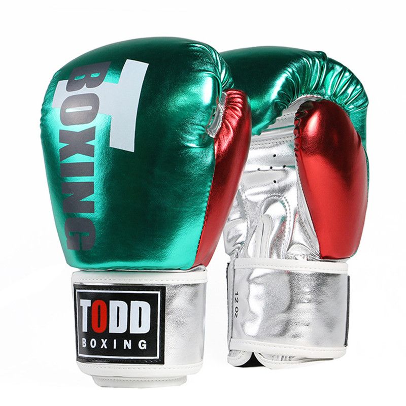 8/10/12/14oz Professional Gloves High Quality PU Fitness Sanda Fighting Glove Adult Boxing Training Accessories_desvips.com