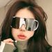 European American Outdoor Sports Cycling And Mountaineering Sunglasses, One-piece Large-frame Protective Windproof_desvips.com
