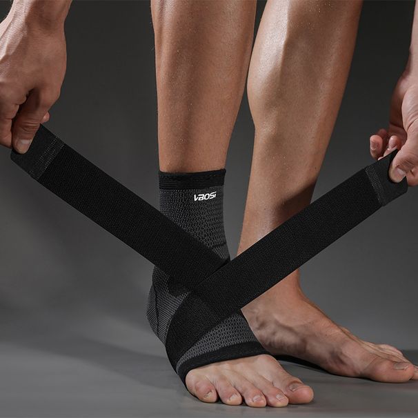 VBOSI Sports Ankle Brace Compression Breathable Sweat-Absorbing Basketball Football Cycling Running Protective Gear_desvips.com