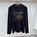 New T-Shirt Spring Printed Trendy Versatile Long Sleeve Crew Neck Men's Autumn Loose Cotton Base Shirt Unisex_desvips.com