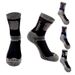 Men's Hiking Socks Thermal Cushioned Mid-Crew For Outdoor Sports Running Football Basketball - Moisture-Wicking Anti-Slip Breathable_desvips.com