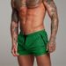 Men's European Fit Training Shorts - Quick-Dry & Lightweight For Gym & Outdoor (4-Way Stretch UPF50+ Black/Blue S-XXL)_desvips.com