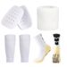 Sports & Outdoor Adult Thickened Short Tube Football Socks Shin Guard Strap Set Men And Women Football Sports Glue Football Non Slip Socks_desvips.com