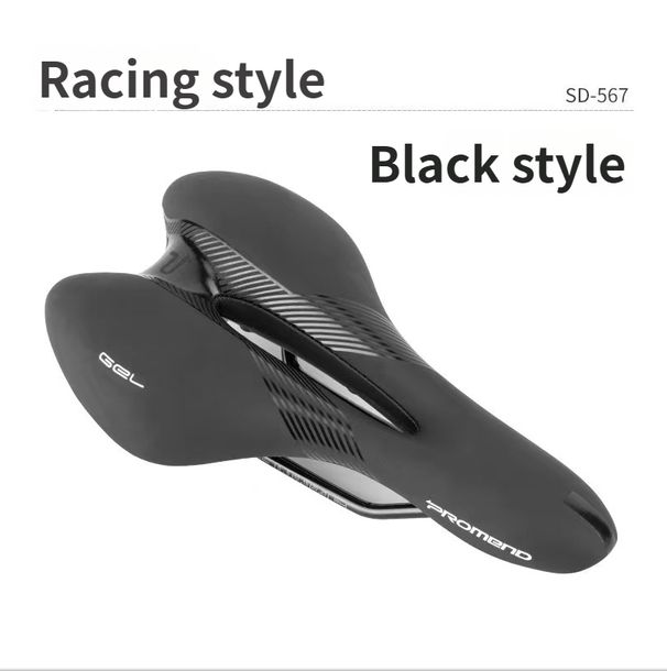 PROMEND Bicycle Silicone Comfortable Hollow Breathable Mountain Bike Seat Cushion Cycling Equipment Accessories_desvips.com