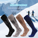 Merino Wool Winter Warm Sweat-Absorbing Men's High Tube Non-Slip Ski Thickened Towel Bottom Women's Socks_desvips.com