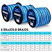 Dali Ma PE 8 Strands Braided Camouflage 300 500 1000m Suitable For Rock And Sea Fishing Main Line_desvips.com