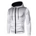 New Black Top Sports Polka Dot Autumn And Winter Men's Zipper Sweatshirt_desvips.com