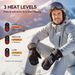 Premium Winter Electric Glove Waterproof Insulated Multi Heat Touchscreen Heated Ski Gloves_desvips.com