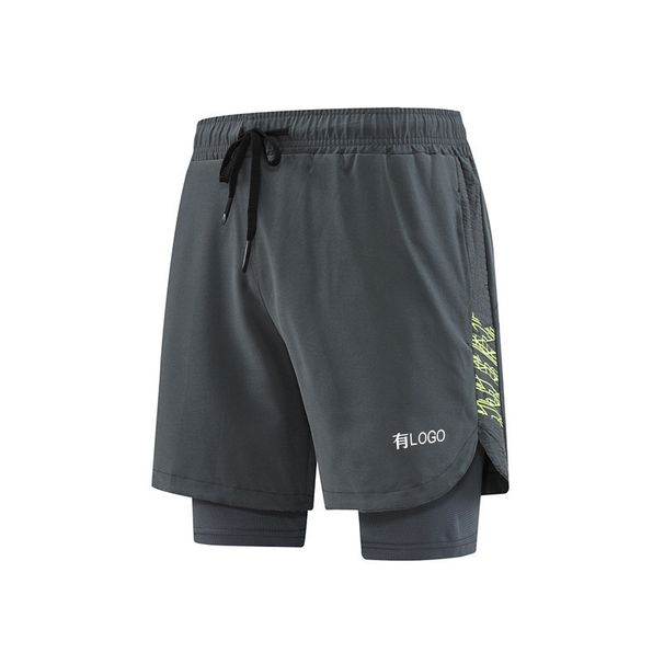 Branded In-stock Ice Silk Sports Track Pants For Men, Summer Loose And Breathable With Inner Lining, Anti-exposure_desvips.com