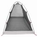 Minimalist Mosquito Net - Gray And Black - Mesh, Polyethylene, And Polypropylene - Matte Surface - For Outdoor Use_desvips.com