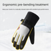 Ski Cotton Gloves Men Winter Thickened Fleece Warm Women Riding Electric Bike Touchscreen Windproof Waterproof Coldproof_desvips.com