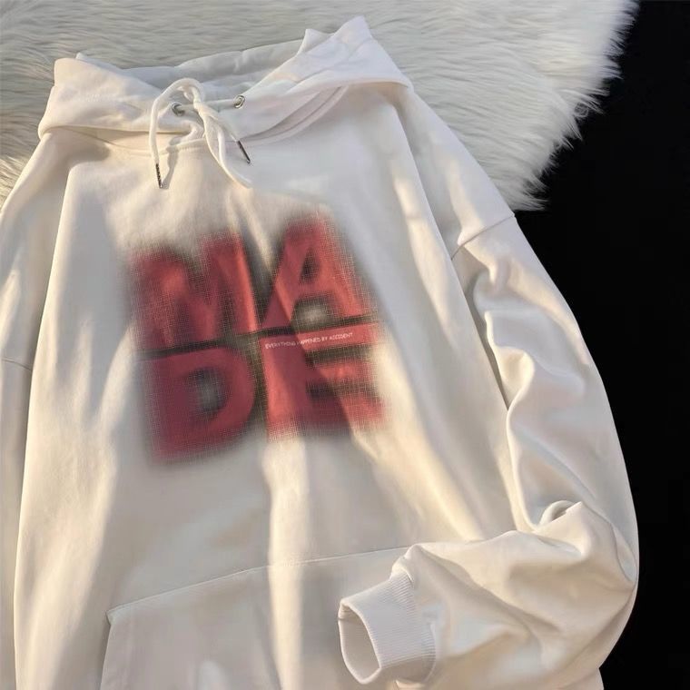 Autumn Winter American Street Style Niche Hoodie Unisex 2021 New Oversize Jacket Top_desvips.com