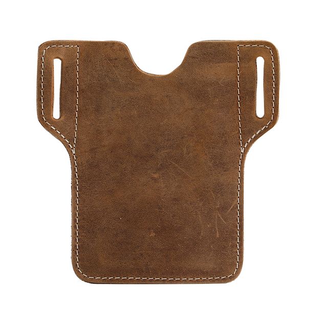 Xmyb Retro Vertical First Layer Crazy Horse Waist Mobile Phone Men Genuine Leather Outdoor Casual Small Hanging Bag_desvips.com