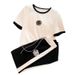tracksuits for women loose sports set solid color hoodi weatshirts casual sets long sve tops pants female clothing_desvips.com