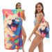 80X160 Large Size Foldable Printed Bath Integrated Beach Towel Portable_desvips.com