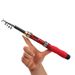 Small Reel 1.12m 1.71m Fiberglass Retractable 32cm Sea Fishing Rod_desvips.com