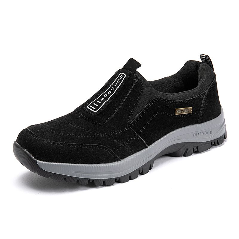 Spring And Autumn New Outdoor Leisure Sports Elderly Walking Men's Large Mountaineering Running Shoes Trendy_desvips.com