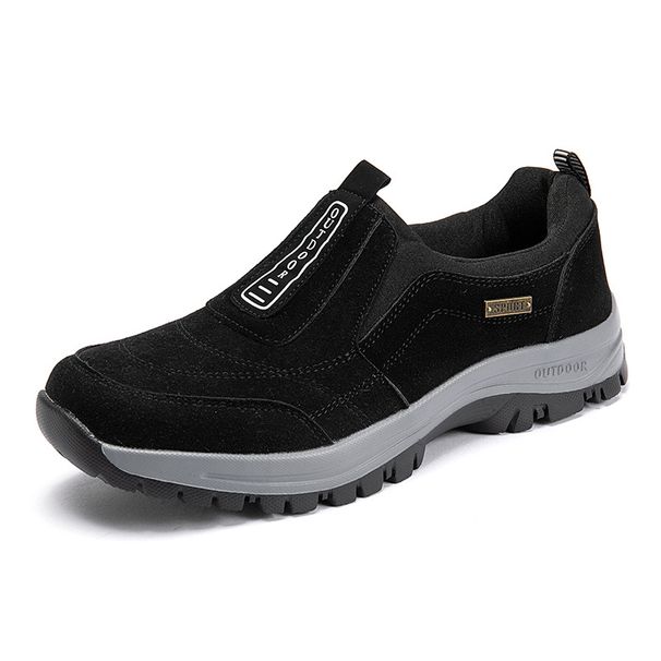 Spring And Autumn New Outdoor Leisure Sports Elderly Walking Men's Large Mountaineering Running Shoes Trendy_desvips.com