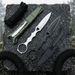 176 High Hardness 440C Steel Knife Kydex Style Sheath Outdoor Survival Jungle Fixed Knives Hiking Fishing Tool_desvips.com