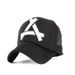 Street Versatile Letter A Mesh Breathable Baseball Hats For Men And Women Summer Sunscreen Curved Brim Caps_desvips.com
