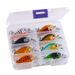 1/8pcs 4g 4.5cm Crankbait Fishing Bait Artificial Hard Baits Crank Lure Set Sinking Minnow Jerkbait Wobbler Fishing Tackle_desvips.com
