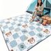 New Moisture-Proof Thickened Waterproof Portable Outdoor Camping Beach Grass Picnic Spring Outing Mat_desvips.com