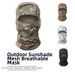 Men's Camouflage Ice Silk Full Face Cycling Mask Dustproof Sunproof Quick Drying Breathable Fishing Neck Warmer Headgear_desvips.com