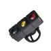 Bicycle Light Tail Light Mountain Bike Rechargeable Night Riding Light Mini Traffic Light Tail Light Warning Light Cycling Equipment Accessories_desvips.com