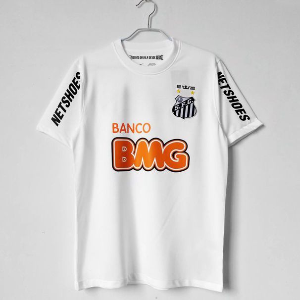 1213 Brazilian Santos Commemorative Edition 11 Neymar Short Sleeved Football Jersey Top_desvips.com