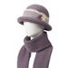 Winter New For Middle-aged Women, Mom And Grandma Hat, Elderly Warm Knitted Hat With Fleece Lining_desvips.com