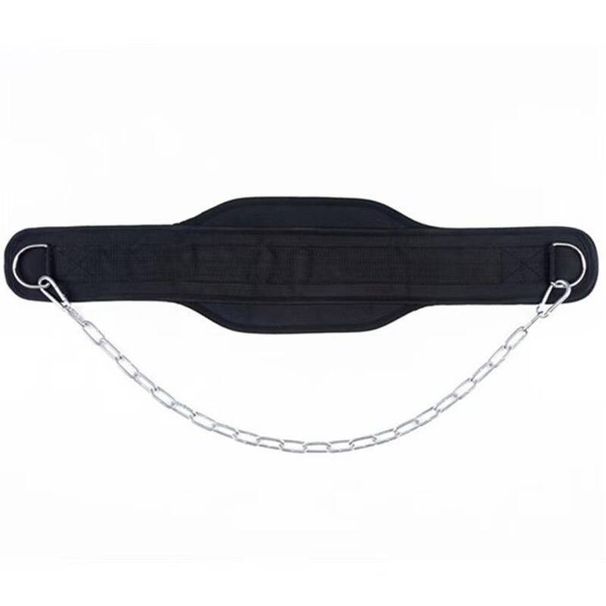 Single And Double Bar Weight Resistance Fitness Belt With Barbell Plates_desvips.com