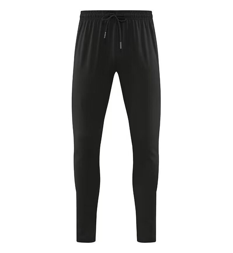 Men's Clothing Sports Trousers Thin Breathable Casual Pants Quick-Drying Slightly Elastic Running Outdoor Sports Trousers Straight Trousers_desvips.com