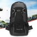 60L Backpack Outdoor Large Capacity Waterproof Rucksack Climbing Pack Zippered Portable Lightweight Bag_desvips.com