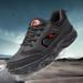 Men's Hiking Shoes - Lightweight Breathable Outdoor Sneakers For Walking, Travel & Work (Grey/Black/Olive Green/Brown, Sizes 39-44)_desvips.com