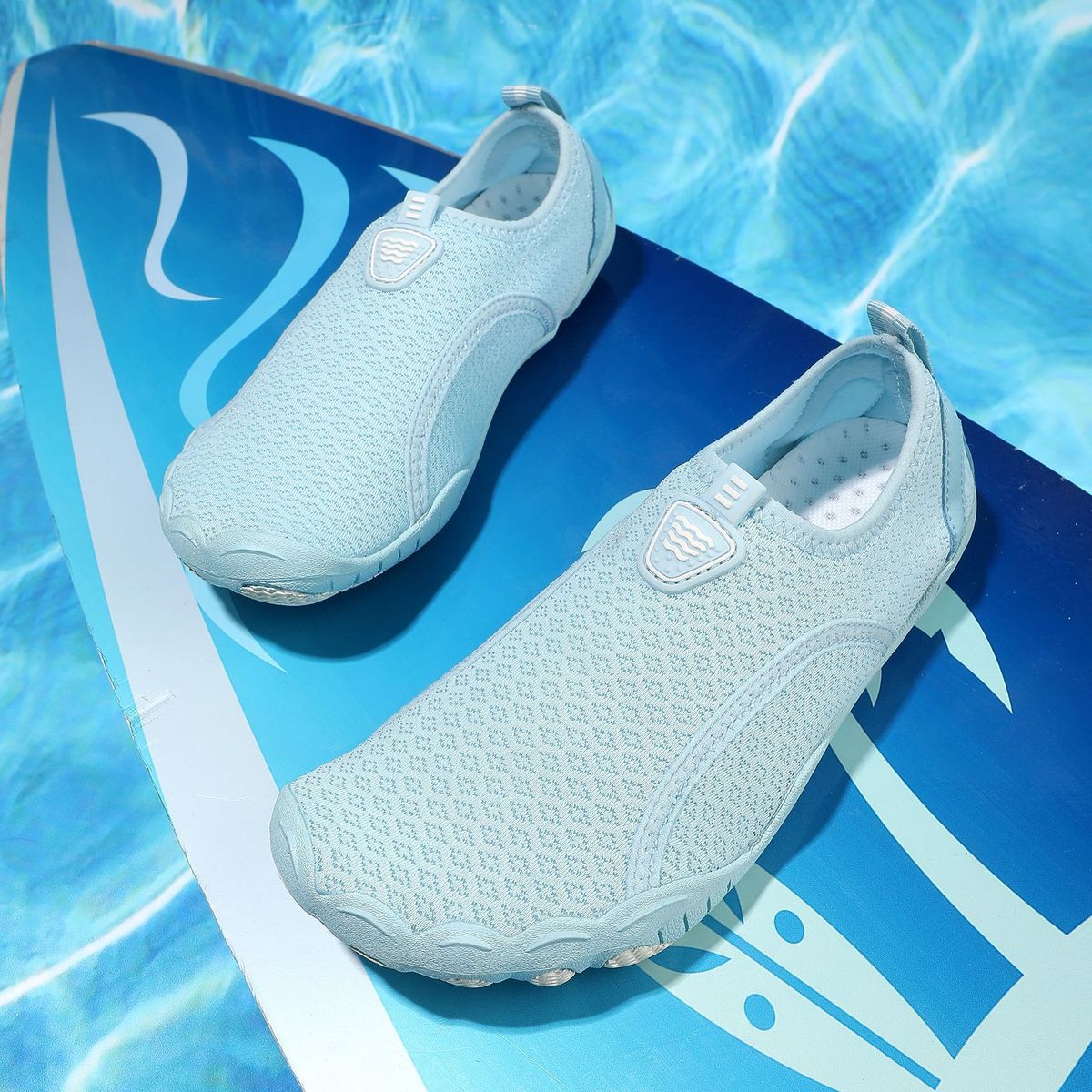 Lightweight Barefoot Water Shoes For Swimming, Beach, Yoga, Pilates, Dance & Fitness - Breathable Quick-Dry Aqua Socks With Non-Slip Rubber Sole_desvips.com