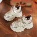 Thick Soled Dad For Women In The Spring Of 2024, Short And Height Increasing Women's, Versatile Sponge Cake Casual_desvips.com