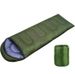 Single Person Hooded Envelope Sleeping Bag - Ideal For Hiking, Travel & Camping Trips, Lightweight Outdoor Gear Polyester_desvips.com