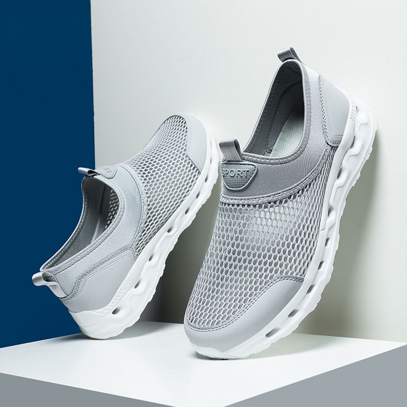 Men's shoes outdoor sports wading men's shoes mesh cloth breathable hiking shoes_desvips.com