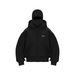 Men's Double Hood Zip-Up Hoodie - Balaclava Streetwear Jacket_desvips.com