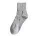 2025e EAZZ Mid-Calf For Men And Women, Autumn Winter Solid Color Cotton Breathable Short Tube Men's Sports Basketball_desvips.com
