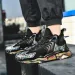 Summer Plus Size Men's Trendy Mesh Breathable Low Top Sock Casual Sneakers Popcorn Thick Soled Dad Shoes_desvips.com