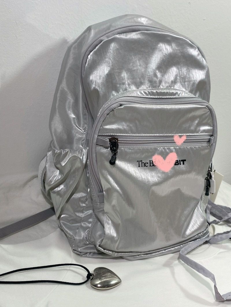 Travel Korean Style Sier Fall And Winter Outdoor Nylon Backpack_desvips.com