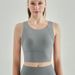 SwayneHigh-strength Yoga Vest For Women, Brushed For A Bare-skin Feel, With Padded Cups And Supportive Design, Fitness Bra With A Beautiful Back_desvips.com