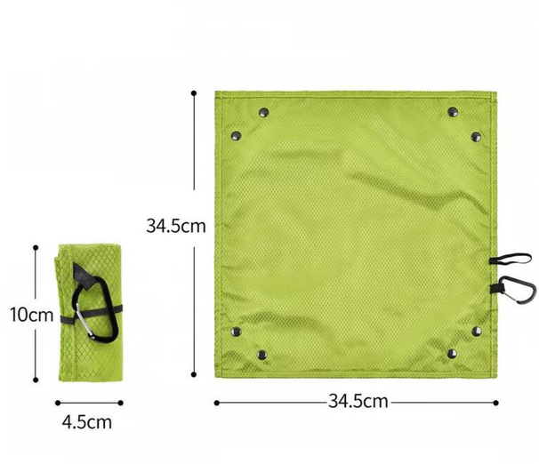 Ultra-lightweight, Multi-functional, Dual-purpose Folding Cushion, Outdoor Moisture-proof Seat Pad, Storage Tray_desvips.com