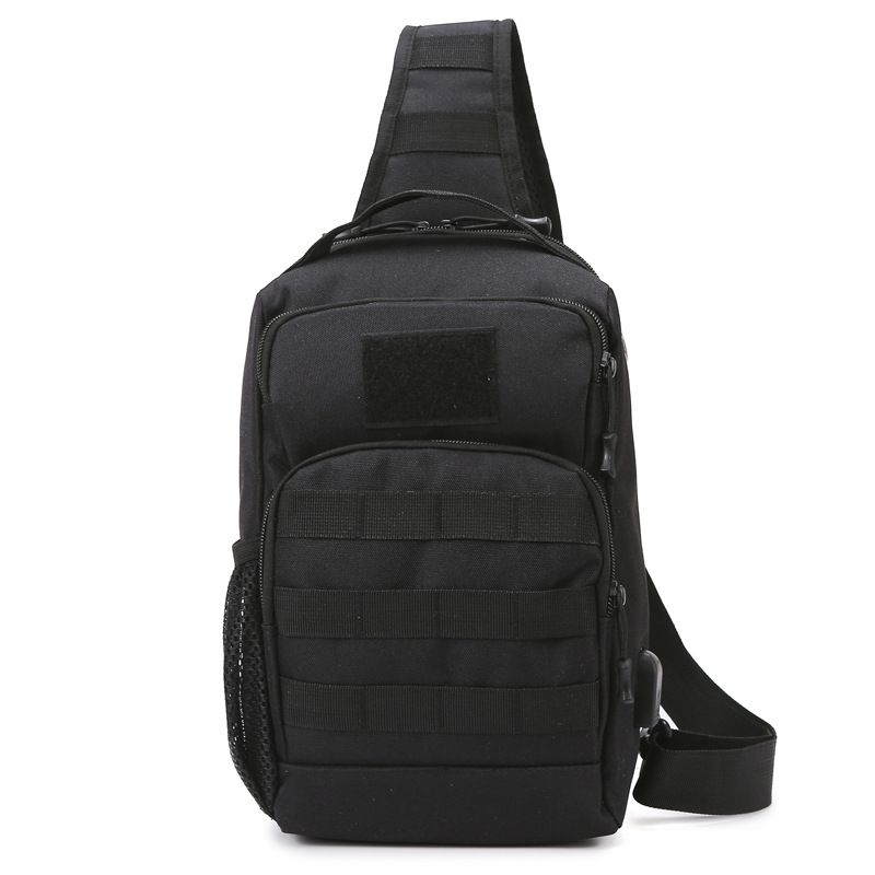 New Men's Tactical Outdoor Sports Shoulder Crossbody Bag Lure Multi-Functional Large Capacity Casual Chest Bag_desvips.com
