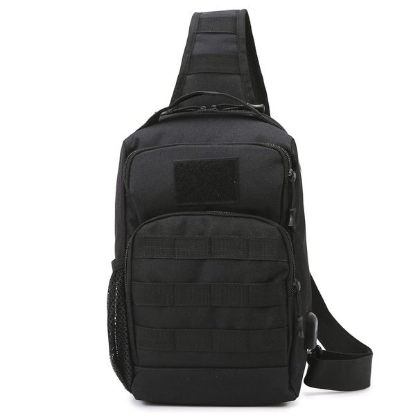 New Men's Tactical Outdoor Sports Shoulder Crossbody Bag Lure Multi-Functional Large Capacity Casual Chest Bag_desvips.com