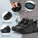 Fittington Extra Wide Hiking Breathable Casual Sneakers Non-Slip Outdoor Walking Sports Shoes With High Arch Support_desvips.com