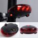 Kaou Mountain Bicycle Bike Cycle Rear Tail Warning Lamp 5 LED Light Flash Mode_desvips.com