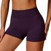 PeakGo Custom Seamless High-Waist Yoga Tummy Control Butt-Lifting Fitness For Outdoor Running Sports Shorts 7137_desvips.com